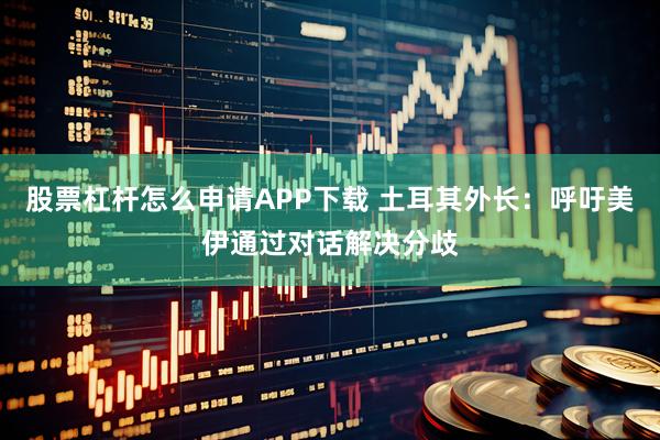 股票杠杆怎么申请APP下载 土耳其外长：呼吁美伊通过对话解决分歧